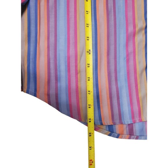 Robert Graham Men's Vibrant Multi Colored Long Sleeve Shirt Size L. Excellent c - Picture 4 of 12